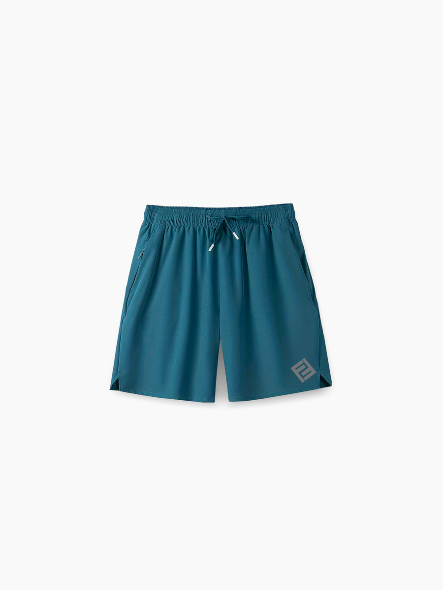 Captiva Turquoise Women's Recycled UPF 50+ Athletic Shorts – shopwtr