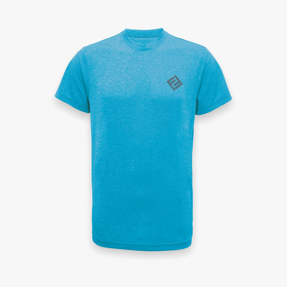 Performance T-Shirt - Turquoise Melange