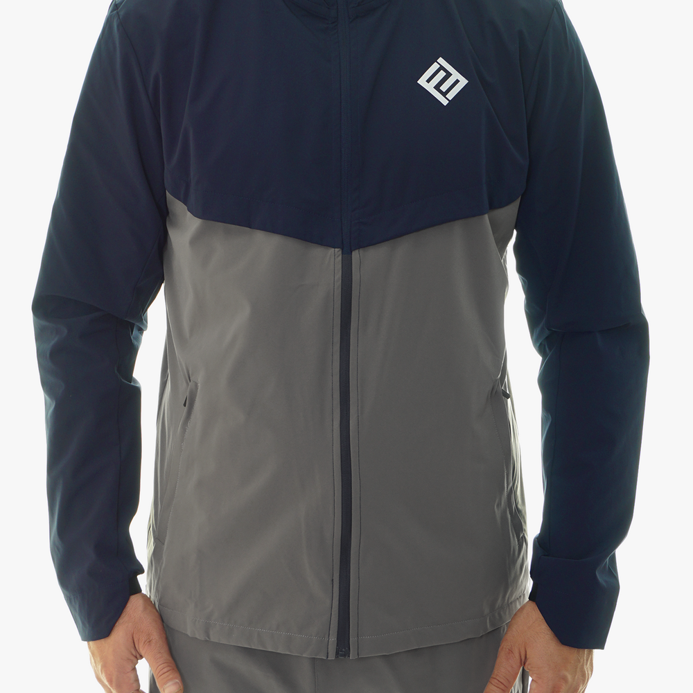 Technical Jacket - Navy / Charcoal