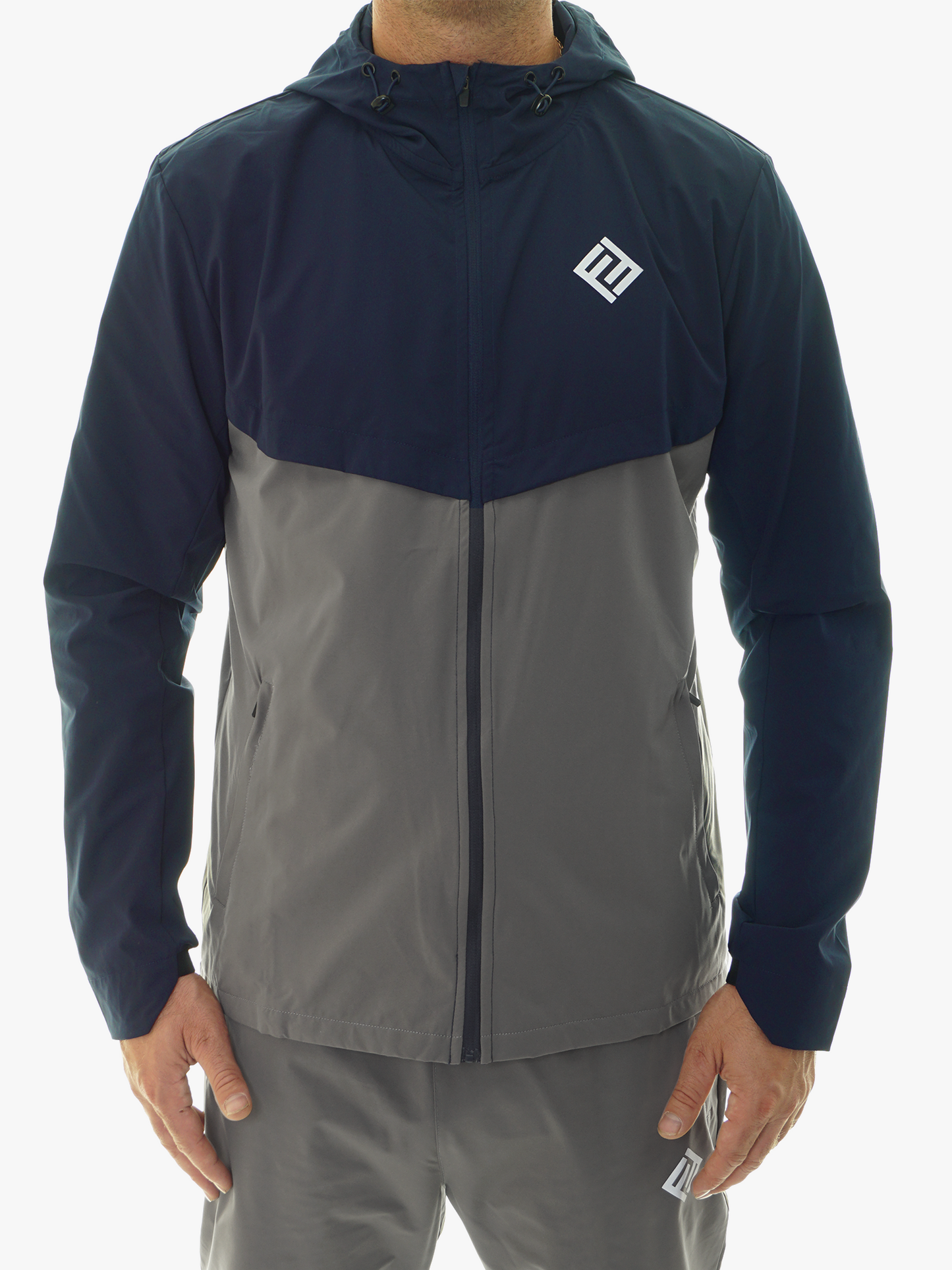 Technical Jacket - Navy / Charcoal