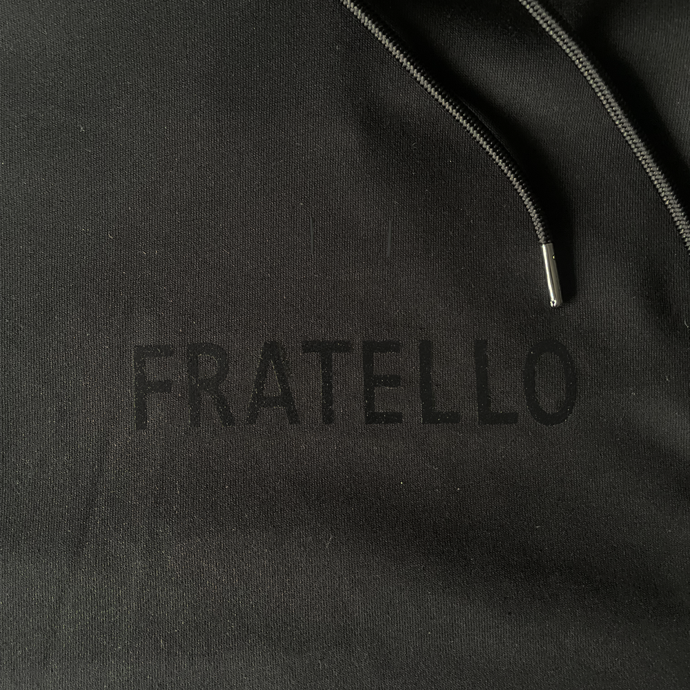 
                      
                        Fratello Black Hoodie
                      
                    