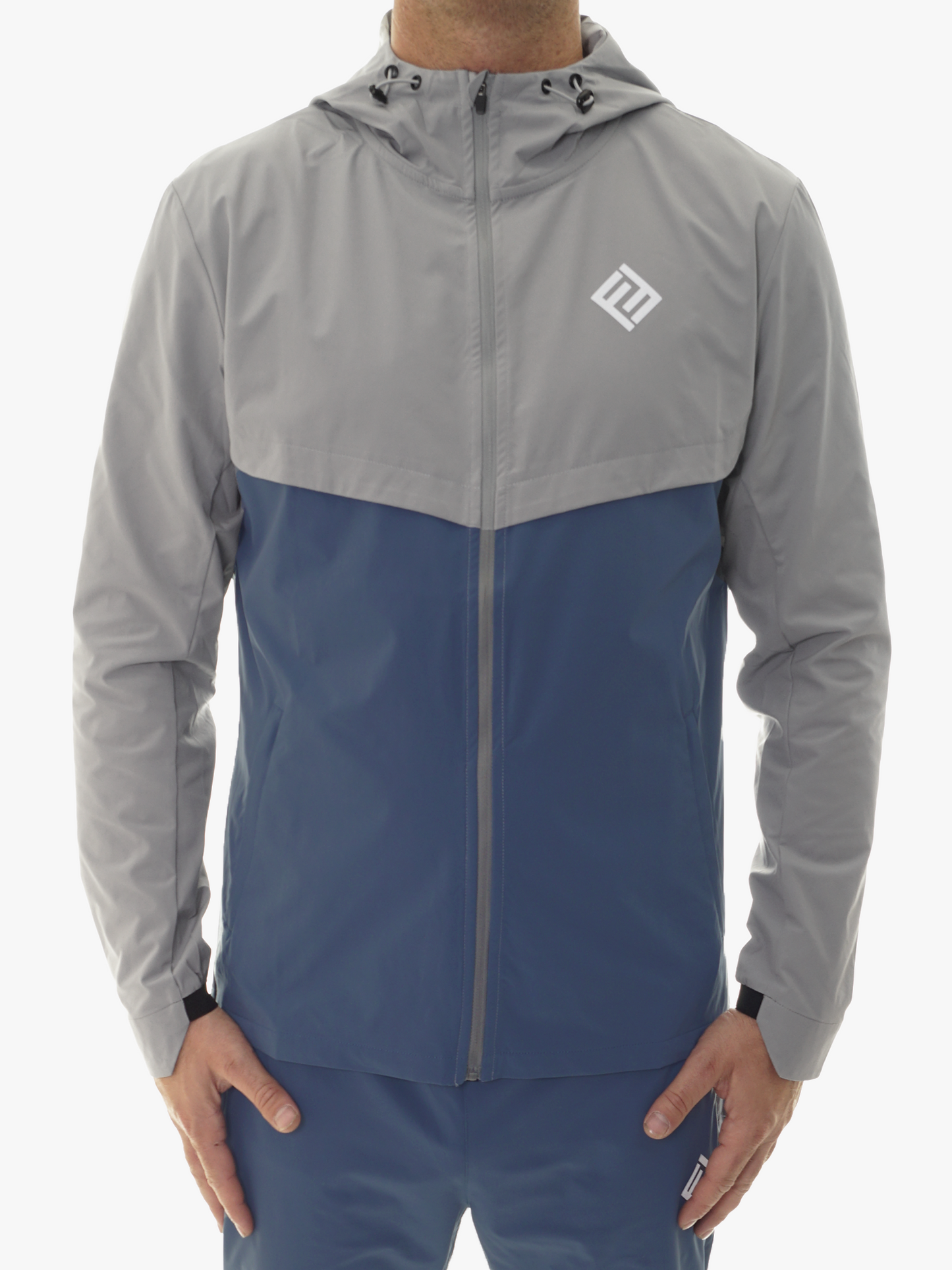 Technical Jacket - Steel Blue / Grey