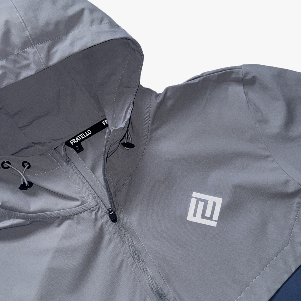 
                  
                    Technical Jacket - Steel Blue / Grey
                  
                