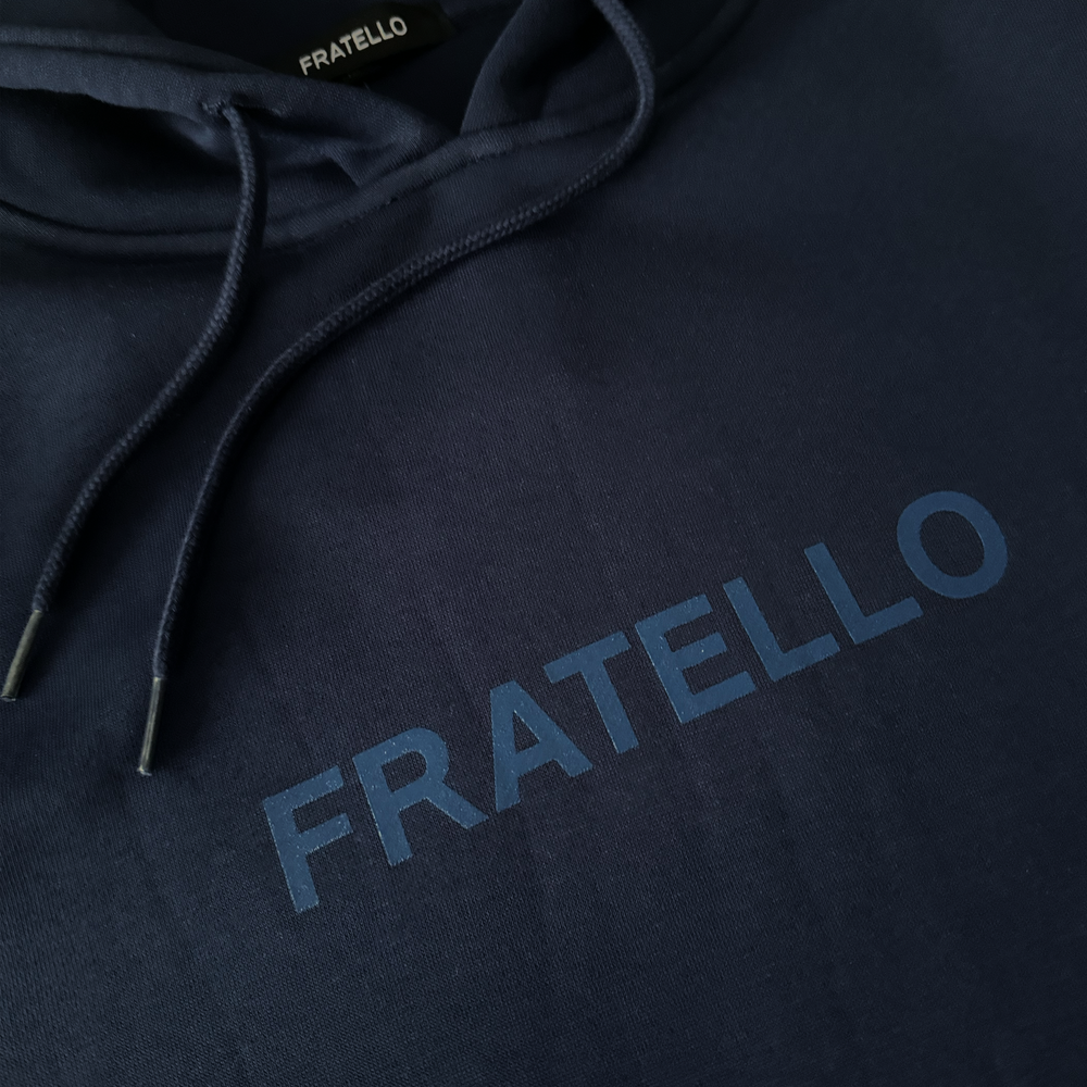 Fratello Navy Hoodie