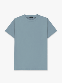  Luxury Plain T-Shirt - Arctic Blue