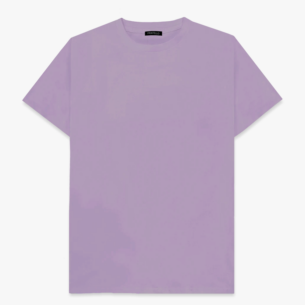 Luxury Plain T-Shirt - Lilac