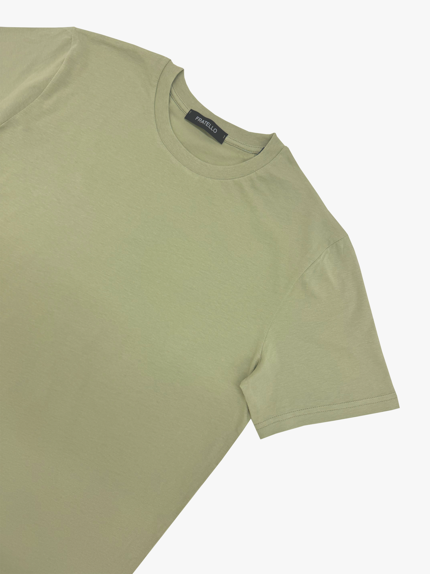 Luxury Plain T-Shirt - Sage