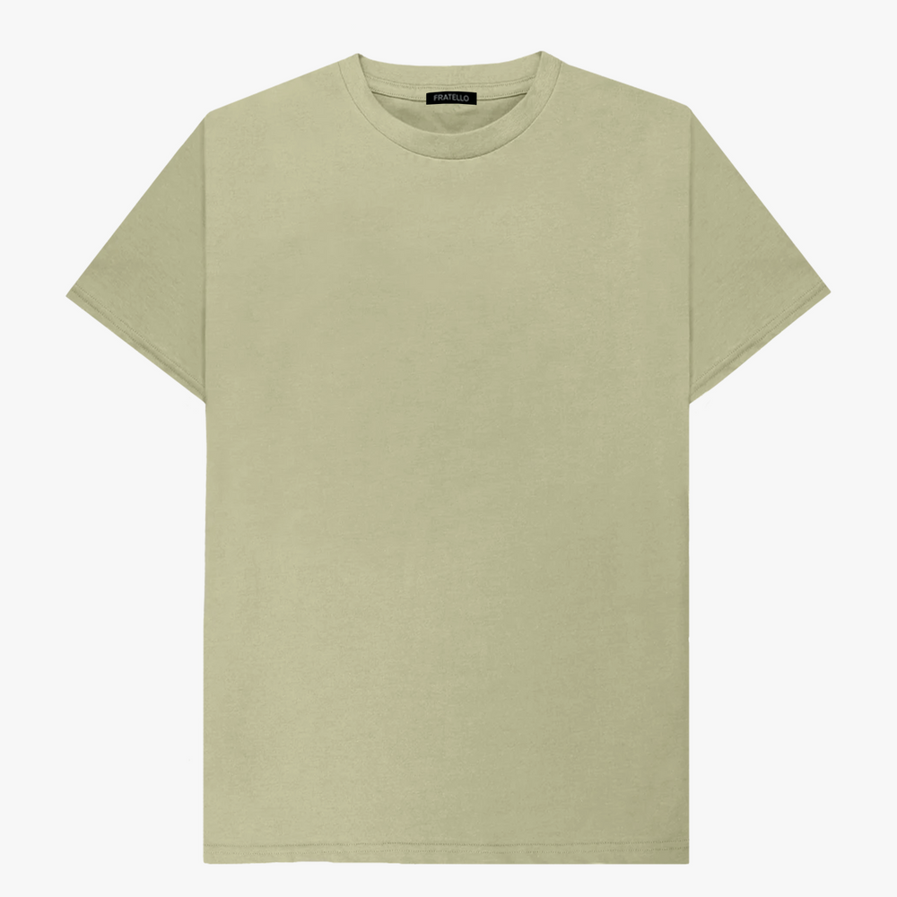 Luxury Plain T-Shirt - Sage