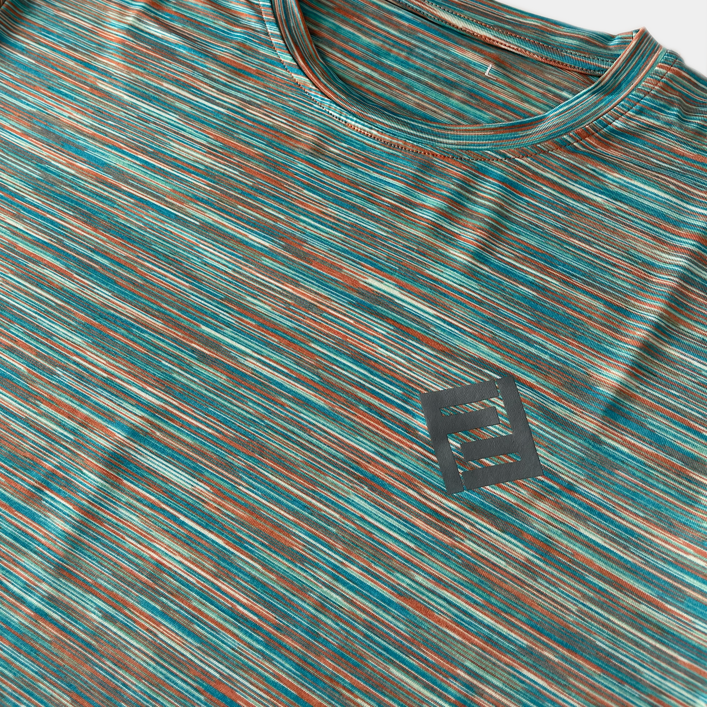 Performance T-Shirt - Mint / Orange