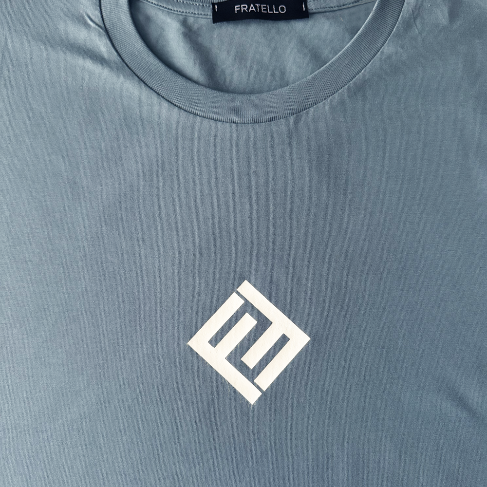 White Initial Logo T-shirt