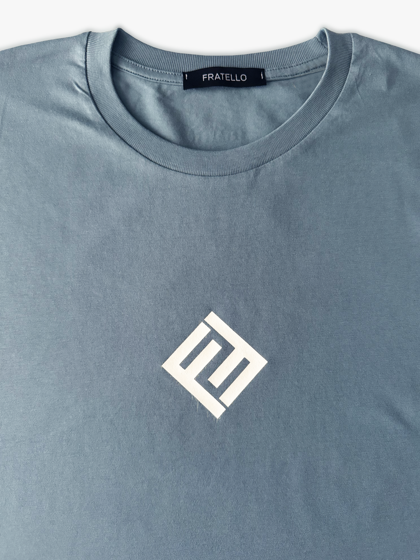 White Initial Logo T-shirt