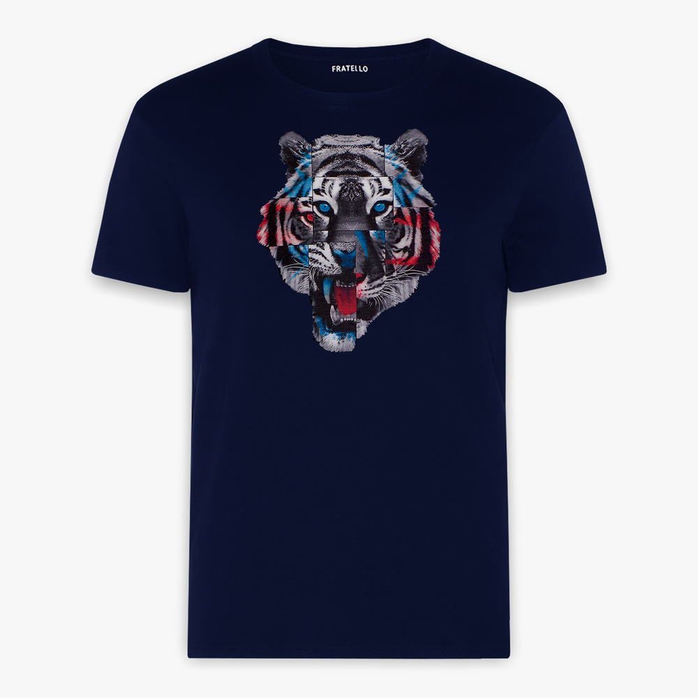 Tiger Navy T-Shirt