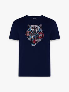  Tiger Navy T-Shirt