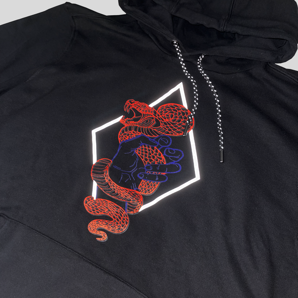 
                      
                        Red Snake Mercerised Hoodie
                      
                    